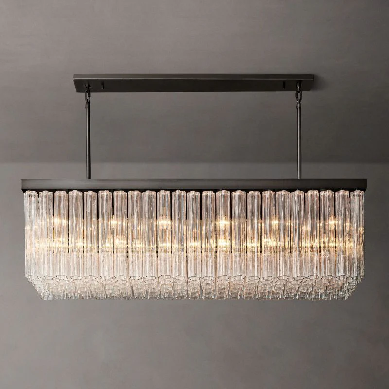 Chelor Rectangular Chandelier 73” - Image 2