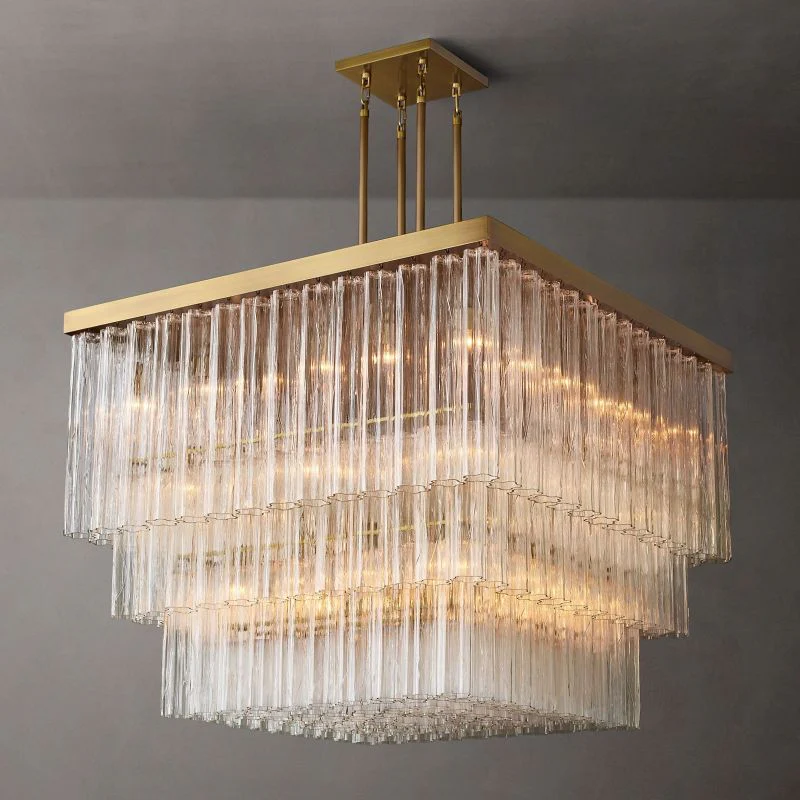 Chelor Square Chandelier 45” - Image 1
