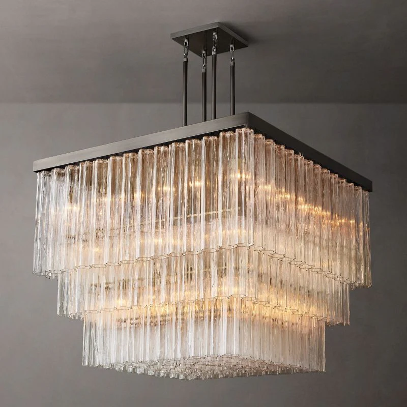 Chelor Square Chandelier 45” - Image 3
