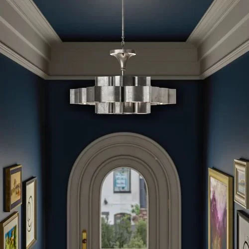 Classical Lotus 1-Light  Chandelier - Image 2