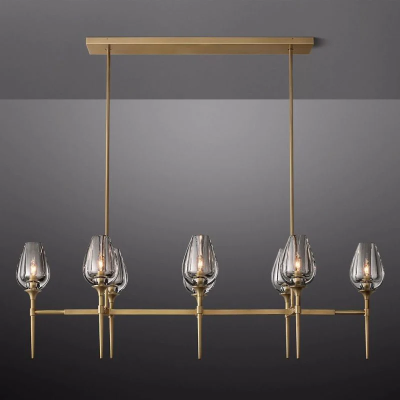 Tulior Linear Chandelier 52'' - Image 2