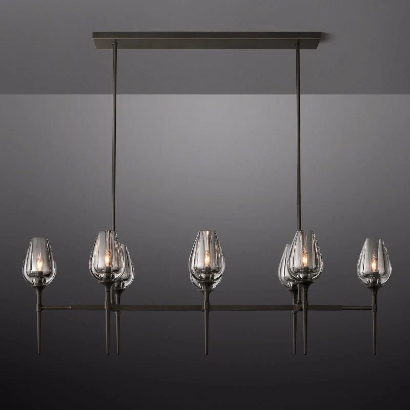 Tulior Linear Chandelier 52'' - Image 1