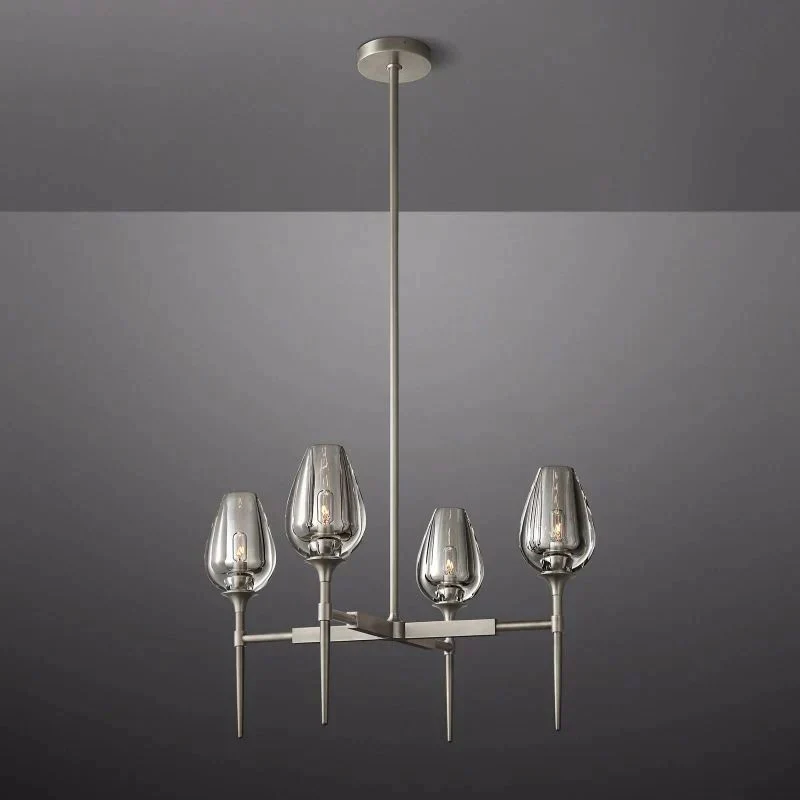 Tulior Round Chandelier 27â€� - Image 3