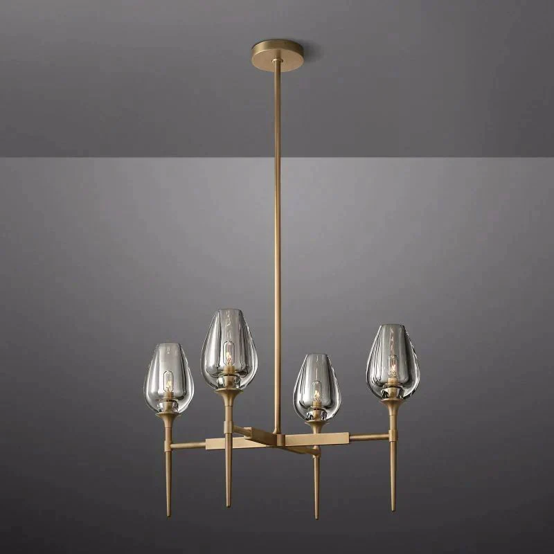 Tulior Round Chandelier 27â€� - Image 2