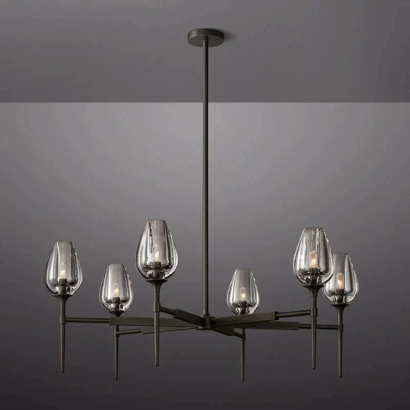 Tulior Round Chandelier 42â€� - Image 3