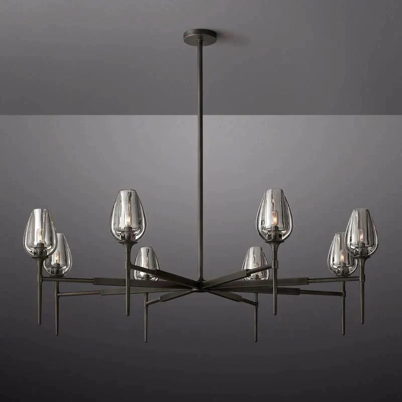 Tulior Round Chandelier 54'' - Image 2