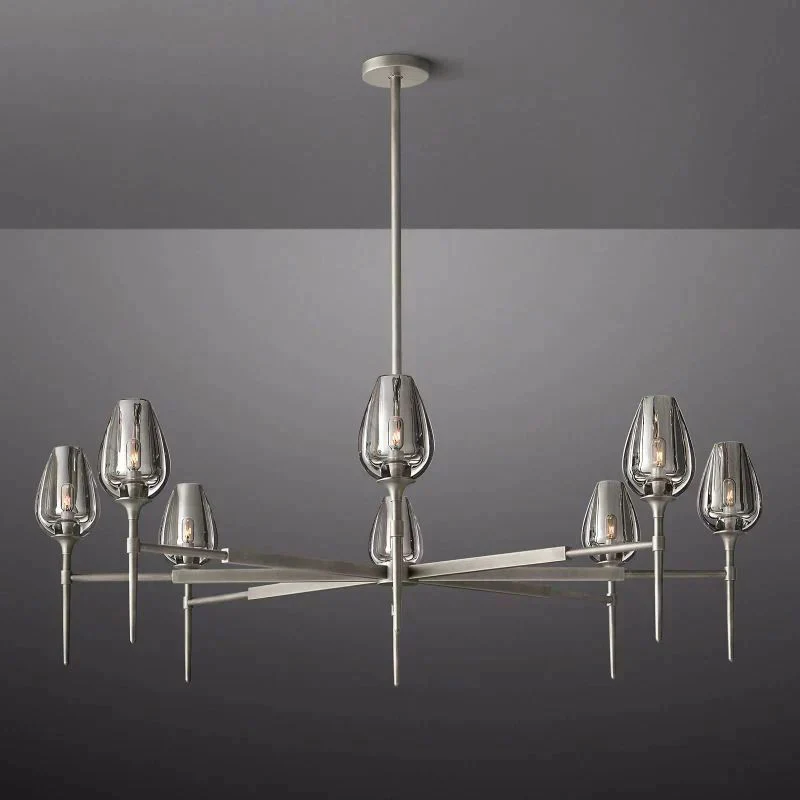 Tulior Round Chandelier 54'' - Image 1
