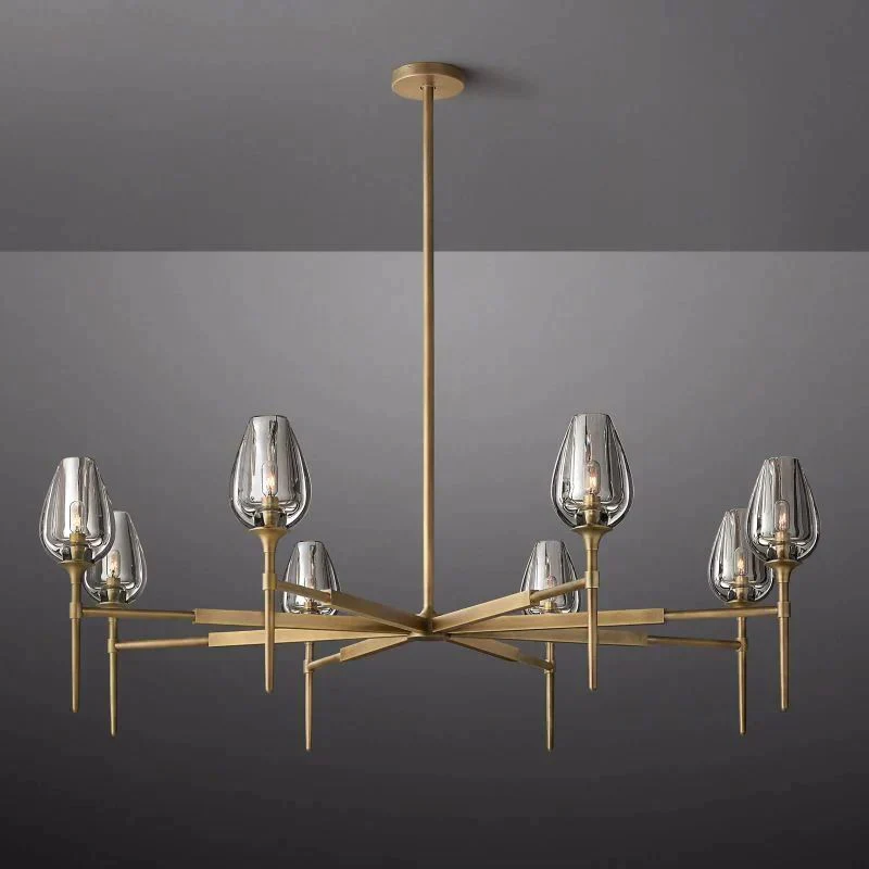 Tulior Round Chandelier 54'' - Image 3