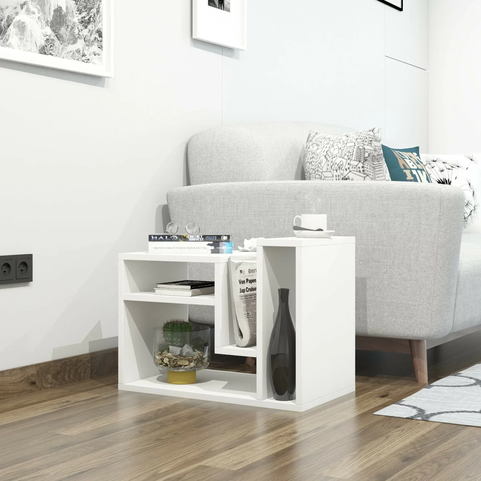 ترابيزة جانبية 30×60 سم - LOG554 - Image 1