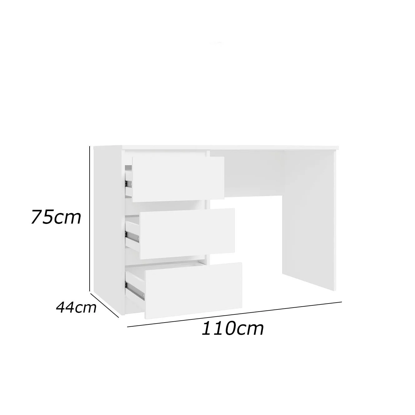 مكتب 110×44سم - FAN259 - Image 3
