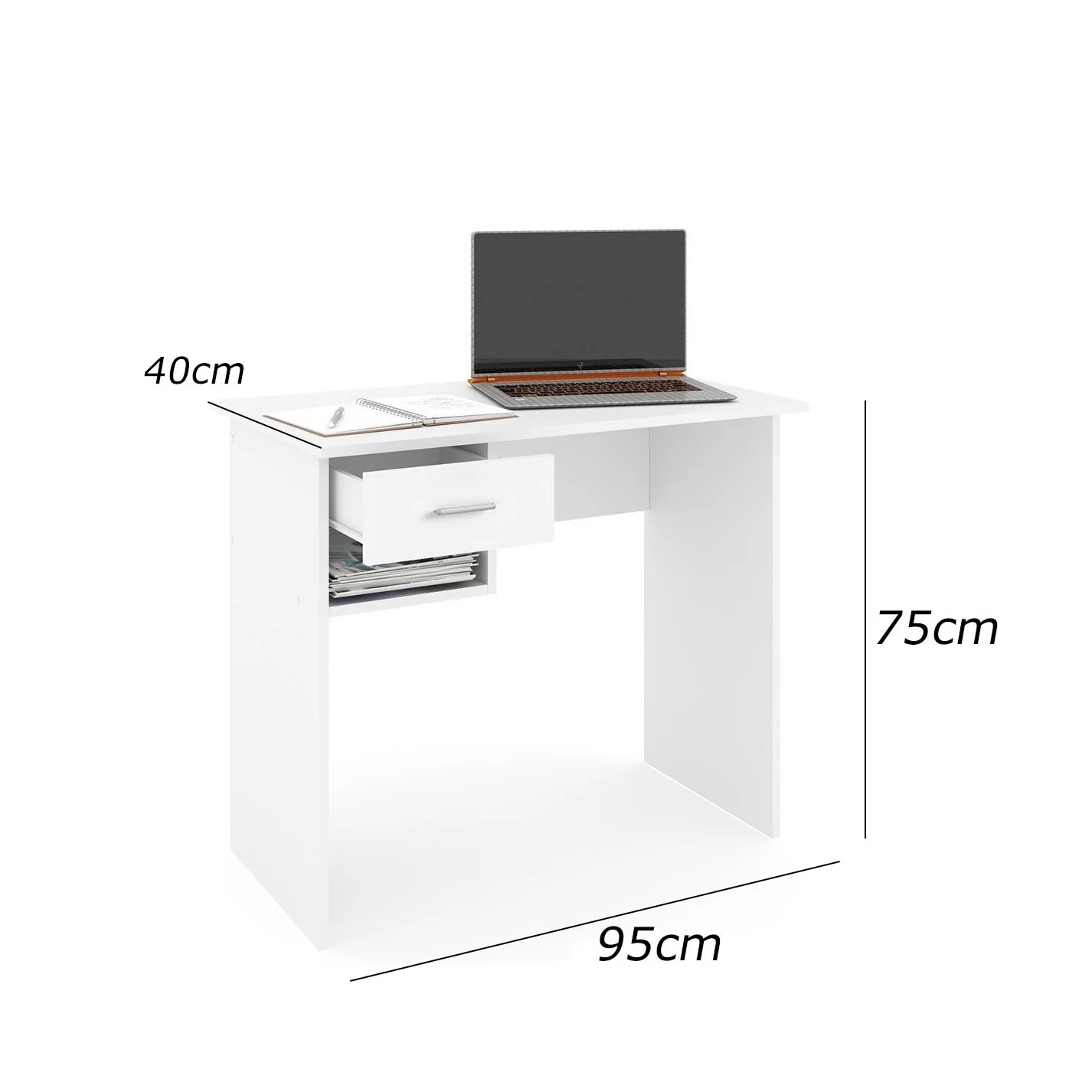 مكتب 95×40سم -   FAN410 - Image 2