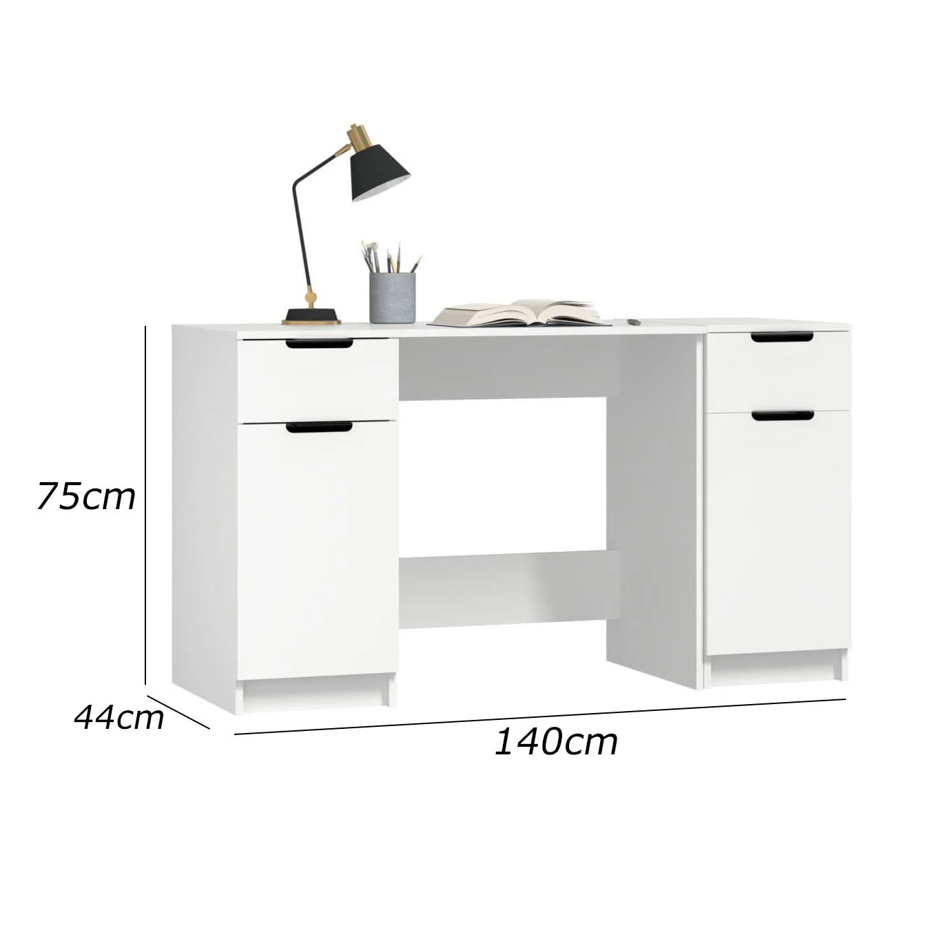 مكتب 140×44سم -   FAN411 - Image 2