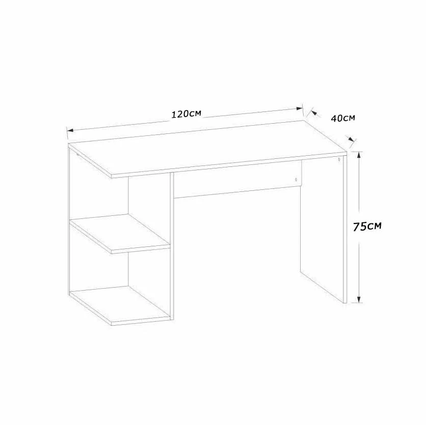 مكتب 120×75سم- FAN17 - Image 2