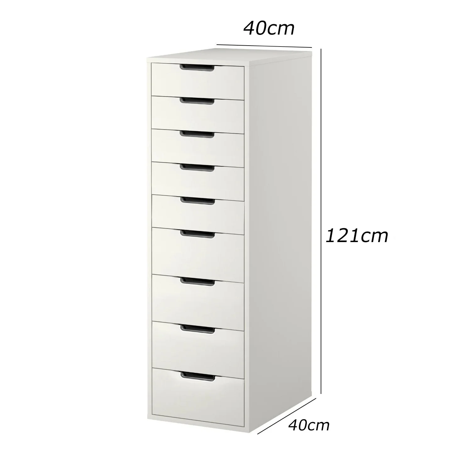 وحدة أدراج 121×40سم- FAN38 - Image 2