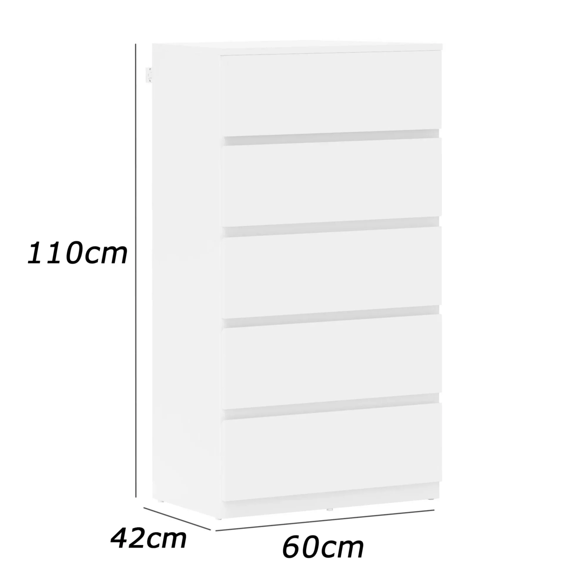 وحدة أدراج 110×42سم - FAN842 - Image 2