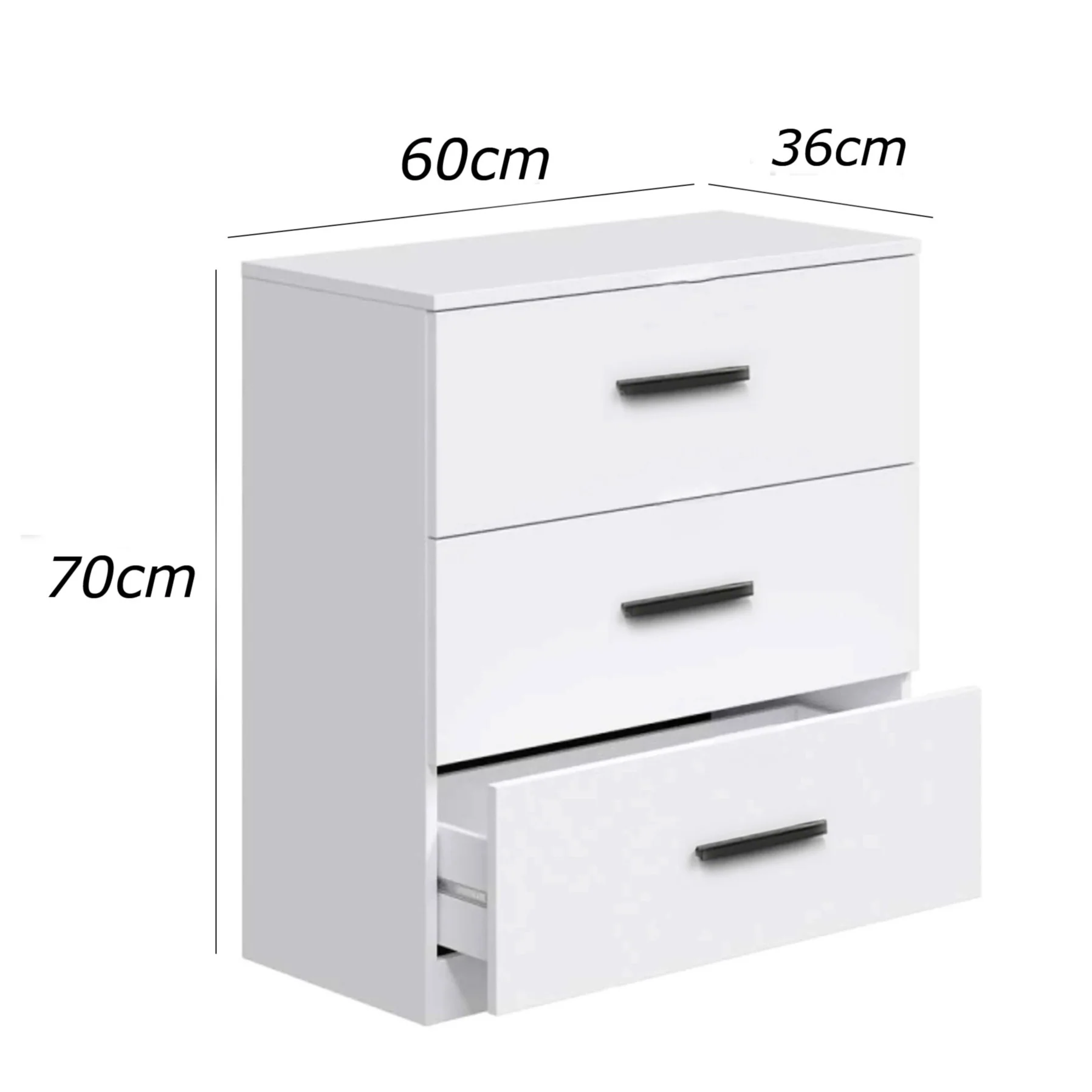 وحدة أدراج 70×60سم - FAN856 - Image 3