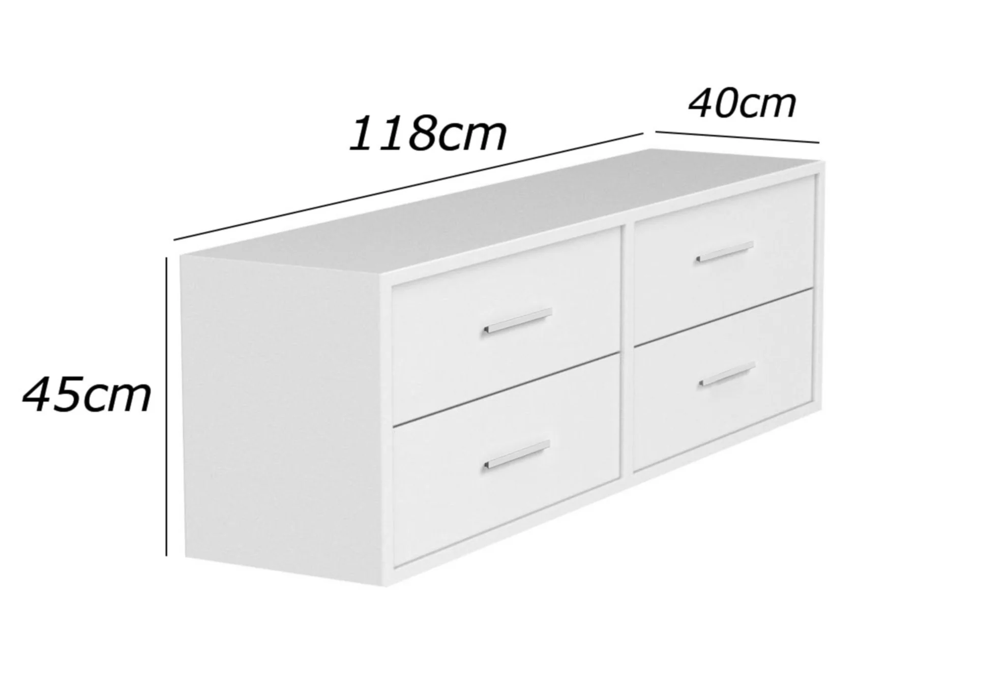 وحدة أدراج 118×45سم - FAN868 - Image 3