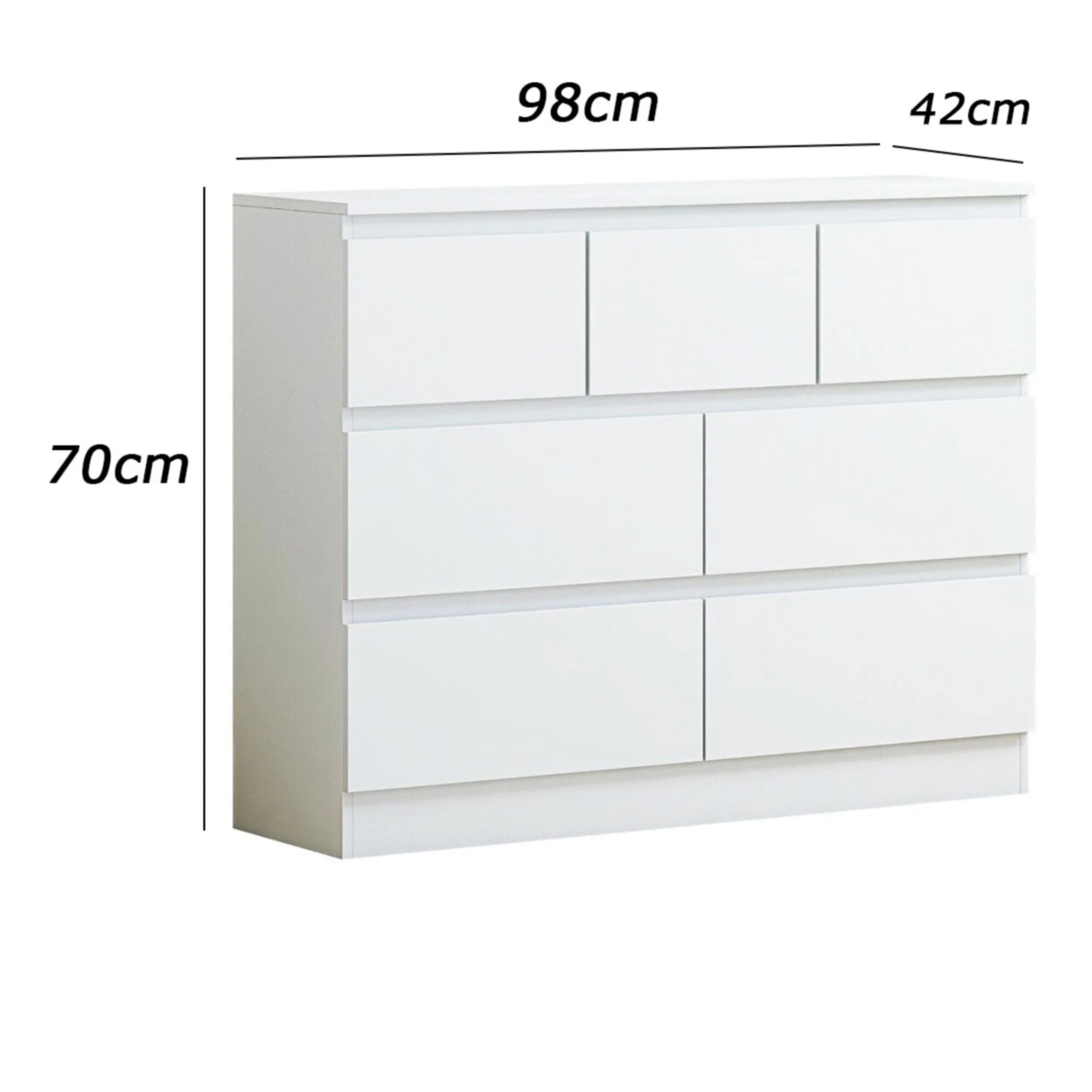 وحدة أدراج 98×70سم - FAN892 - Image 2