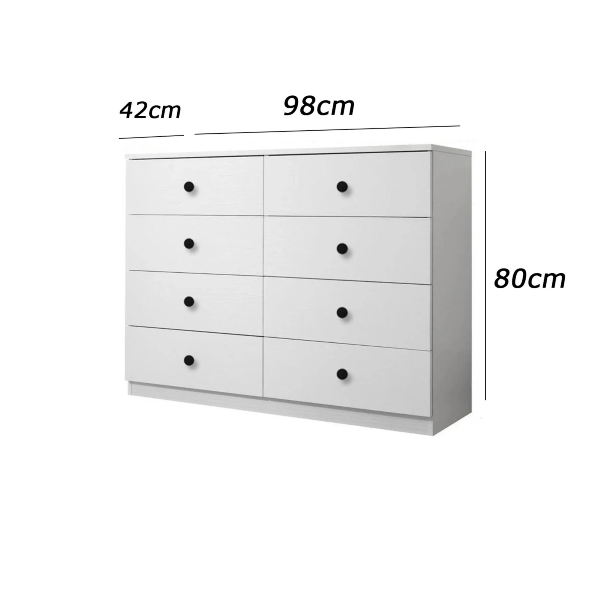 وحدة أدراج 98×80سم - FAN907 - Image 3