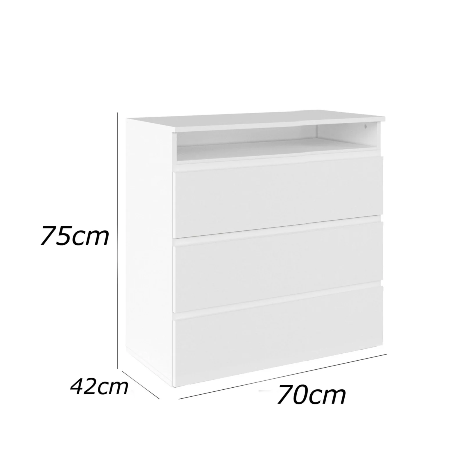 وحدة أدراج 75×70سم - FAN908 - Image 3