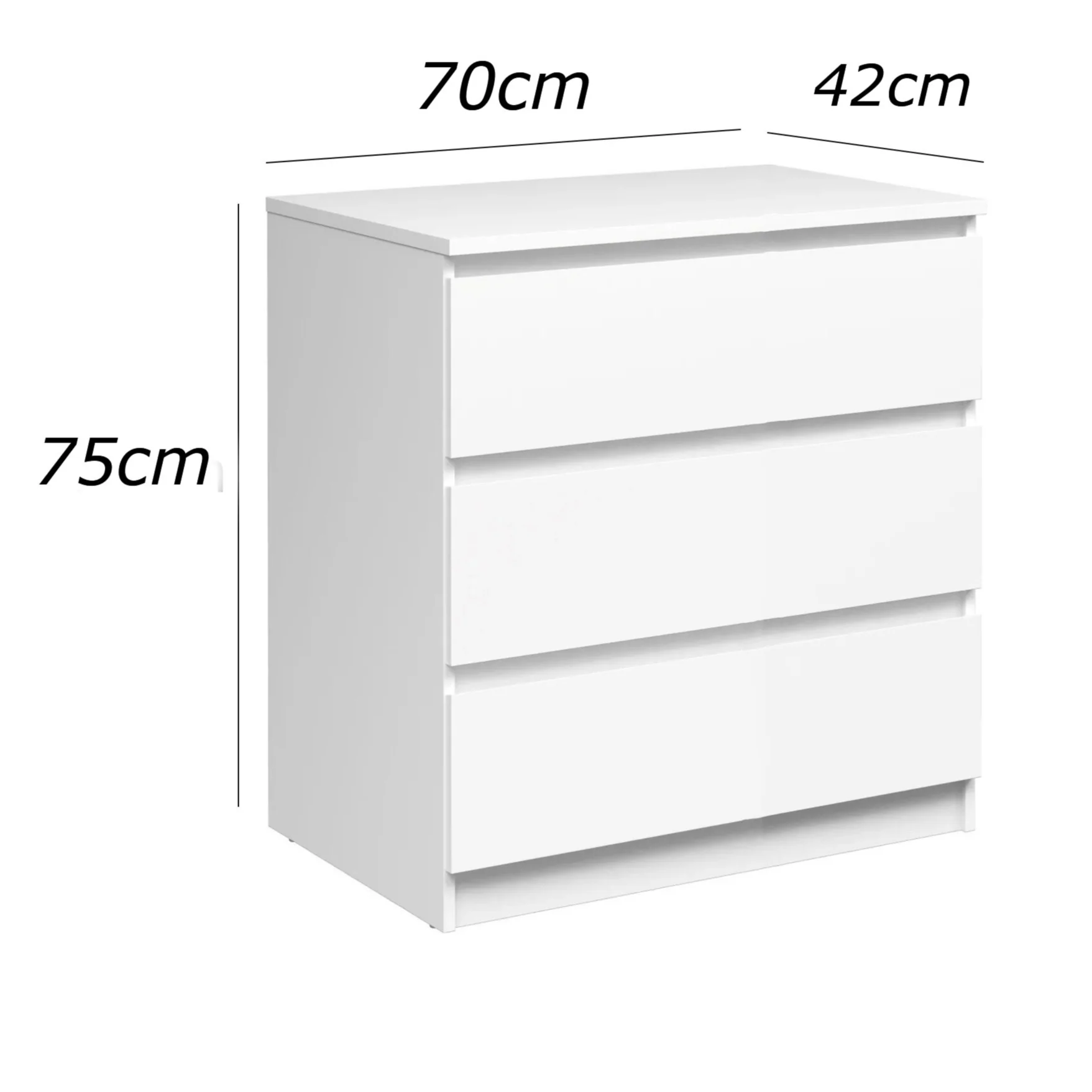 وحدة أدراج 75×70سم - FAN934 - Image 2