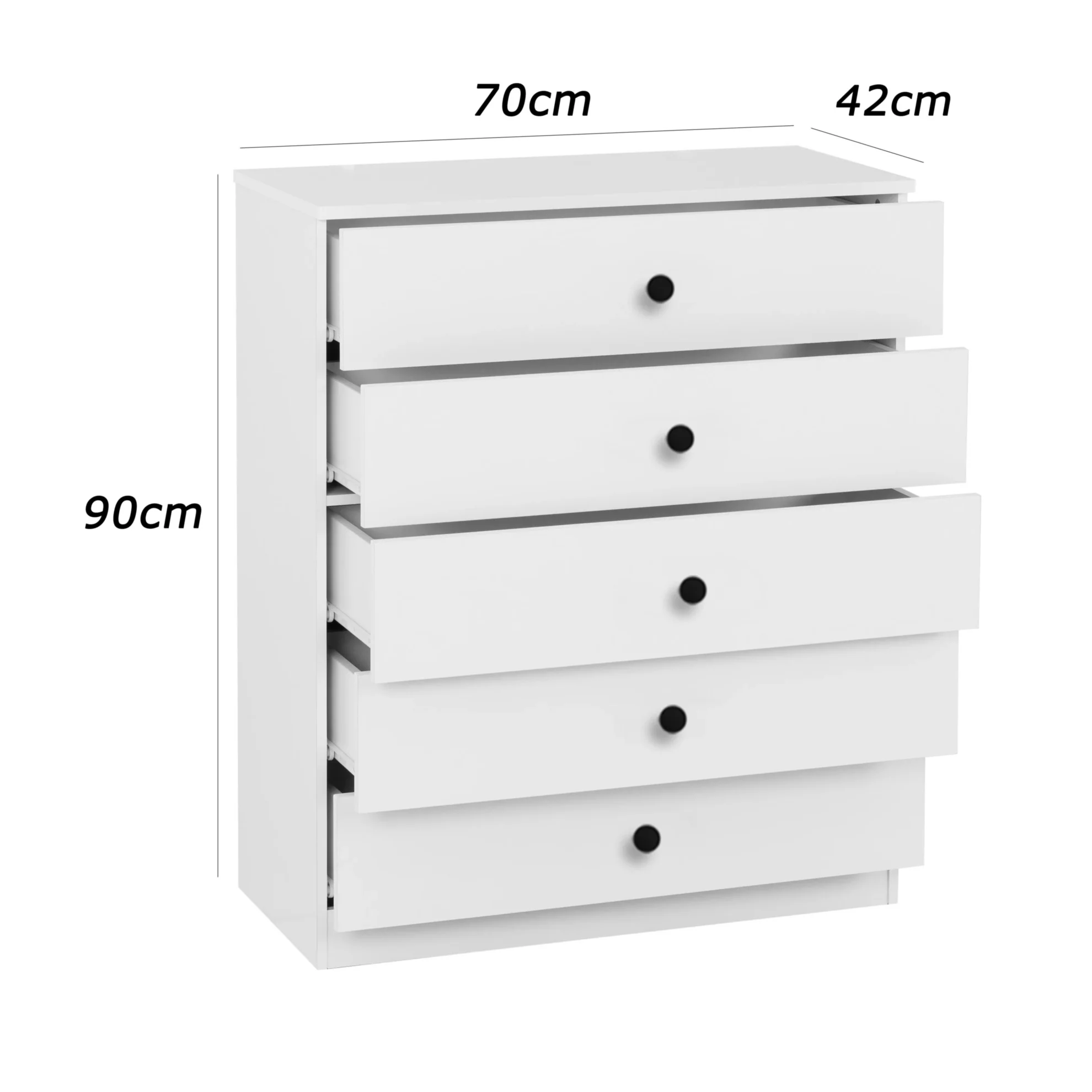وحدة أدراج 90×70سم - FAN936 - Image 3