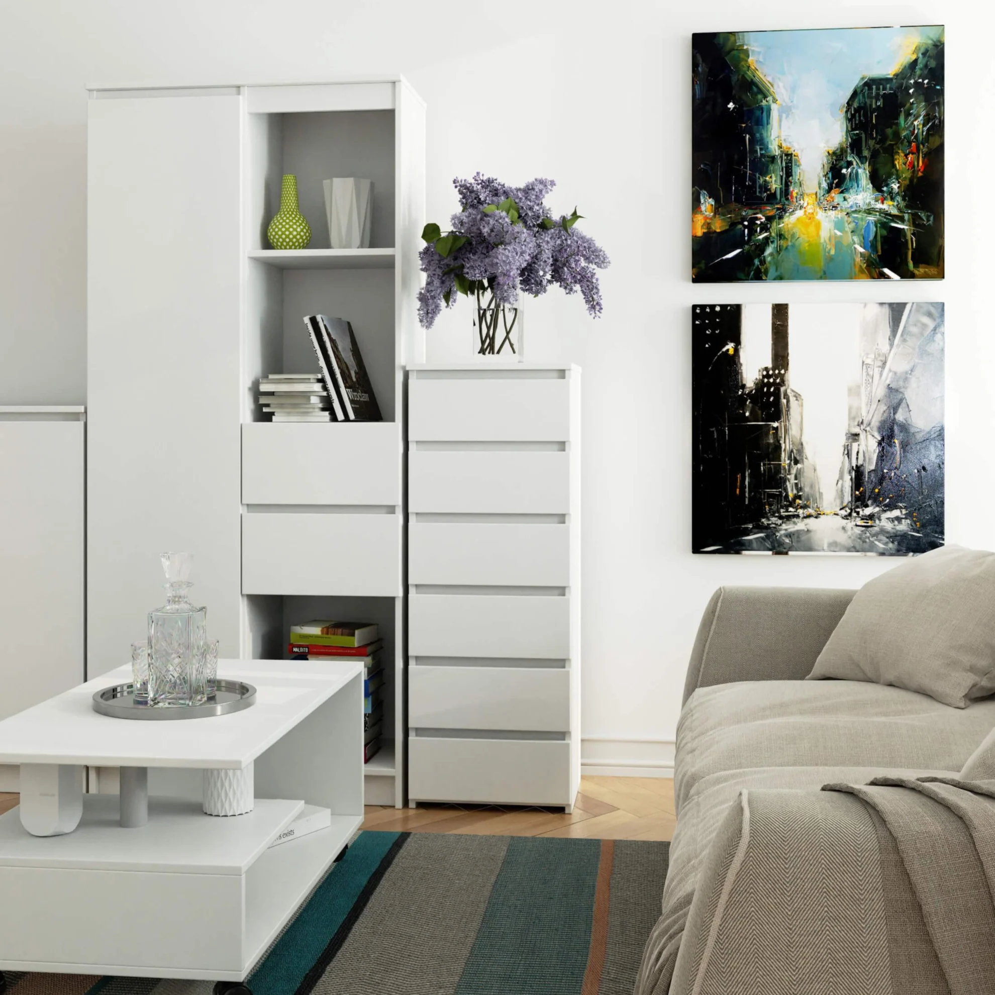 وحدة أدراج 114×40سم - FAN751 - Image 1