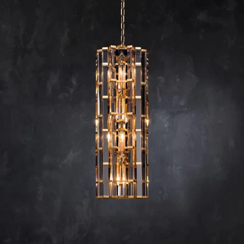 Dora Glass Round Chandelier - Image 1