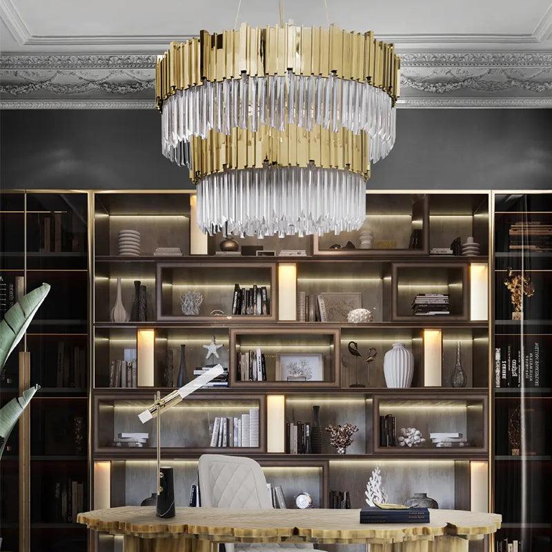 Empire Decorative 2-tier Round Chandelier - Image 3