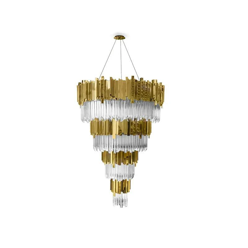 Empire Decorative 4-tier Round Chandelier - Image 1