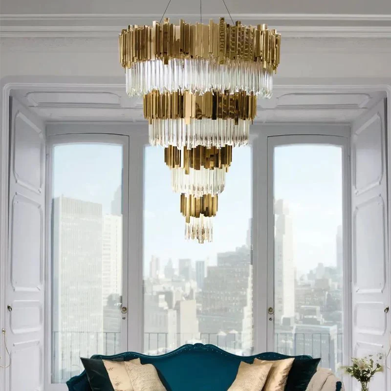 Empire Decorative 4-tier Round Chandelier - Image 2