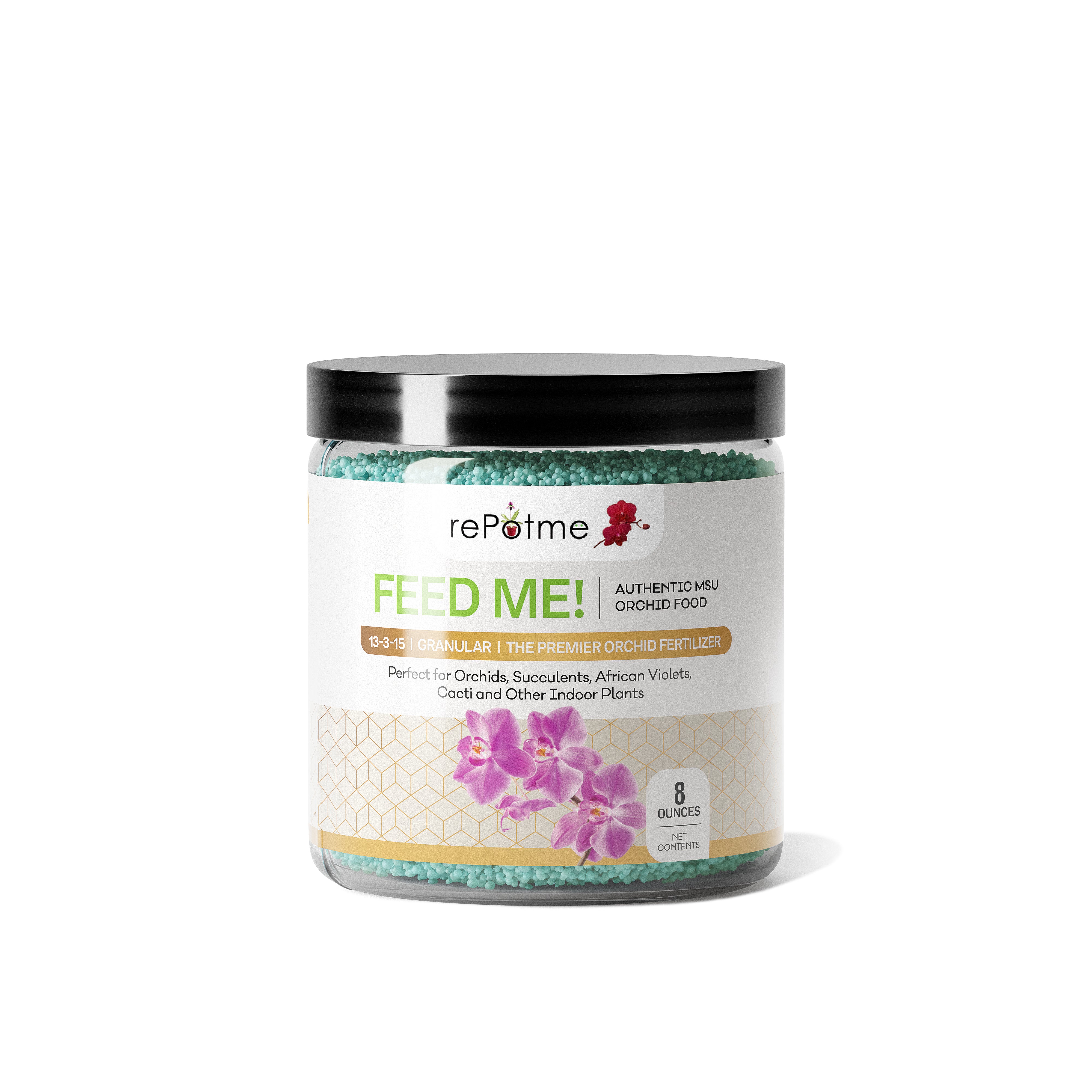 FEED ME! MSU Fertilizer – RO/Rain/Tap Water – Granular 8 oz