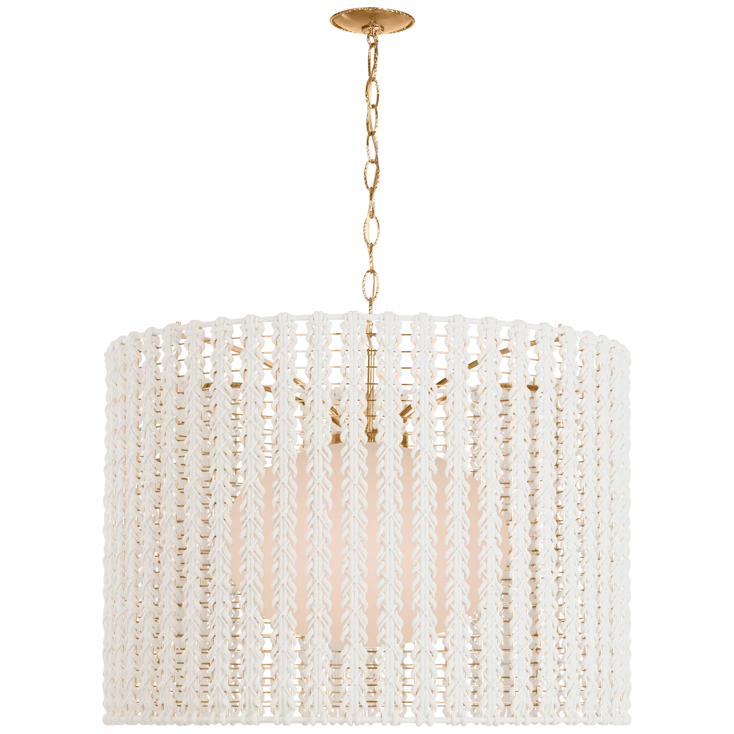 Catania 40" Hanging Shade with Braided Rope - Image 1