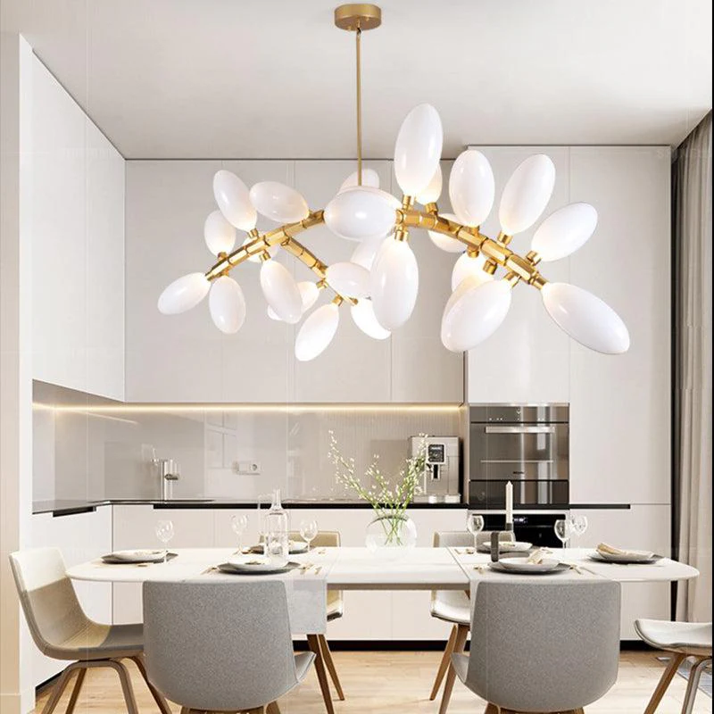 Fashion Grape Linear Chandelier 57" L - Image 2