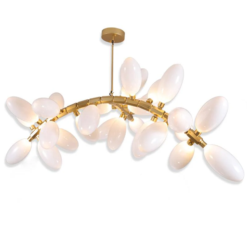 Fashion Grape Linear Chandelier 57" L - Image 1