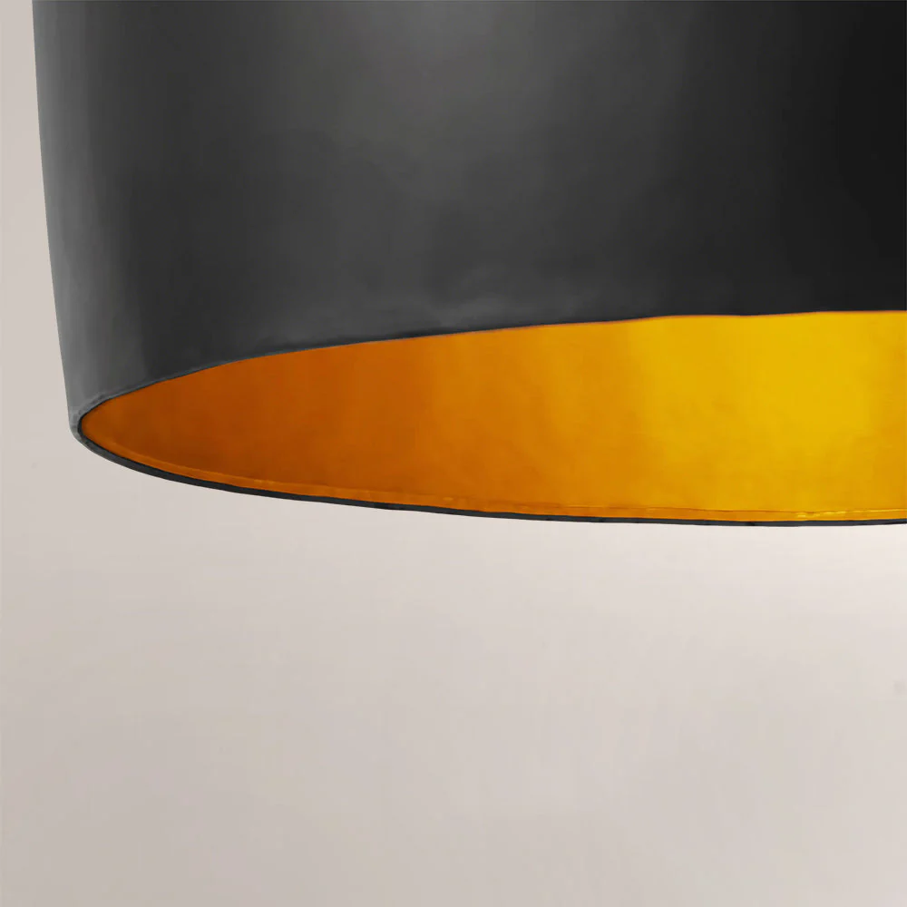 Finn Hammered Metal Cone Pendant - Image 3