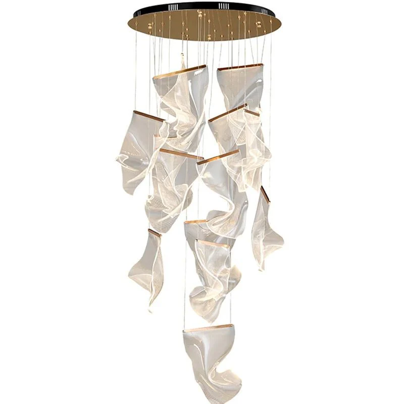 Flame Branch Chandelier - Image 1