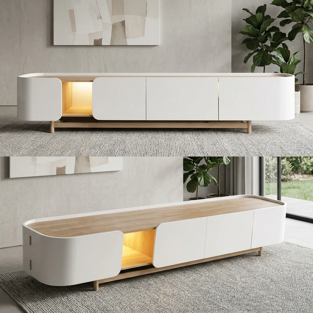 ترابيزة تليفزيون 230×43سم - TIK260-F - Image 1
