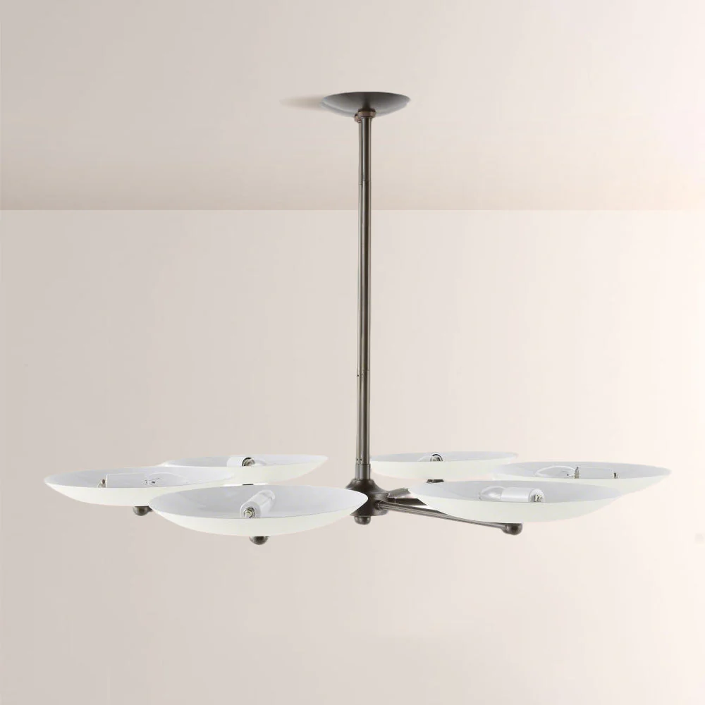 Grant Round Dish-shaped Chandelier - Image 3