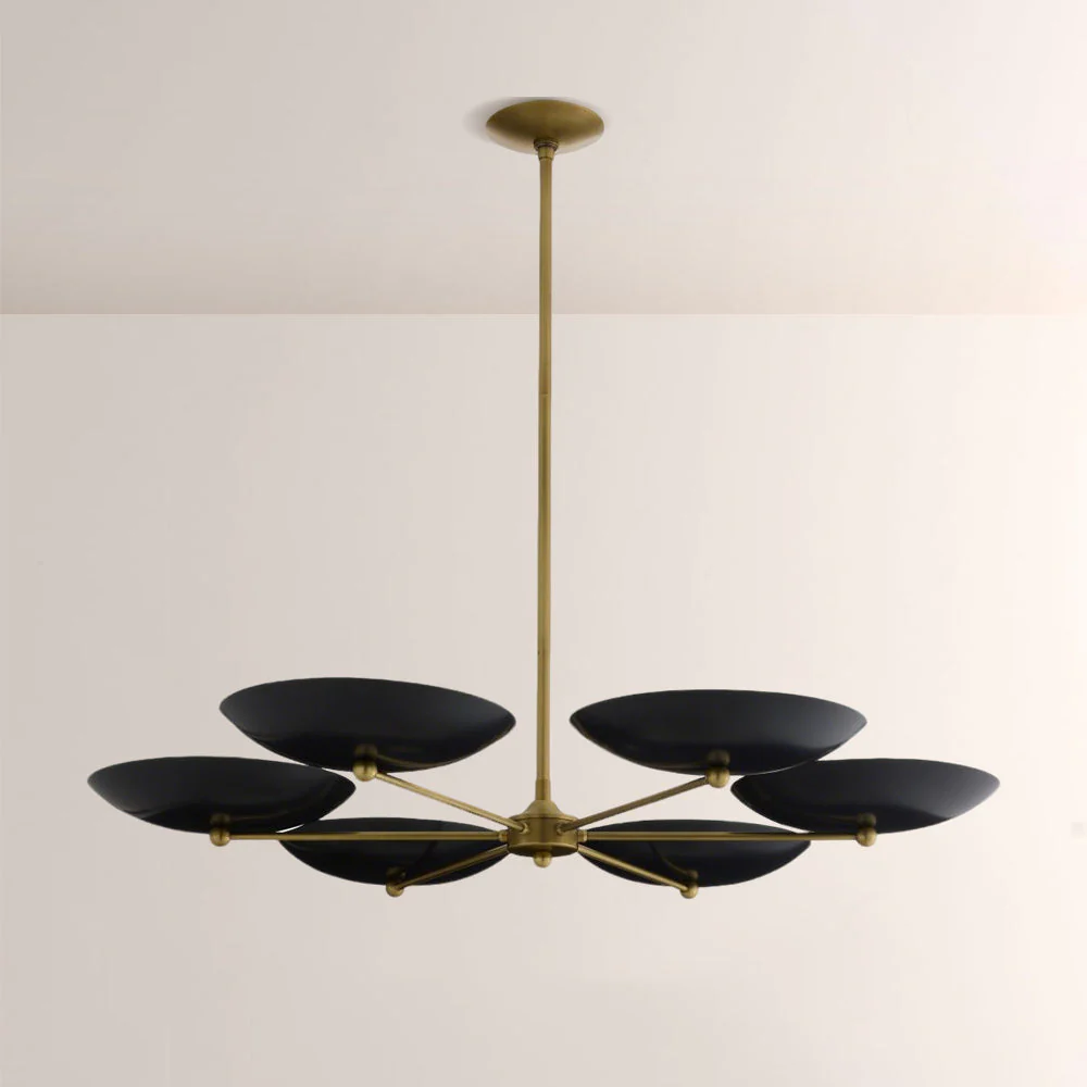 Grant Round Dish-shaped Chandelier - Image 2