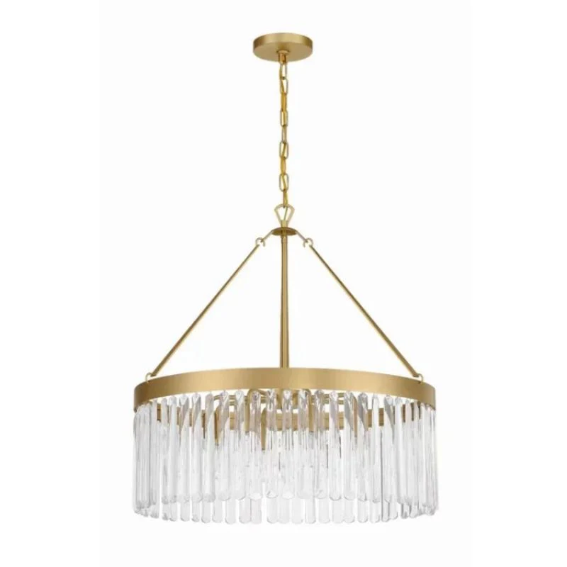 Grent Crystal Waterfall Round Chandelier - Image 2