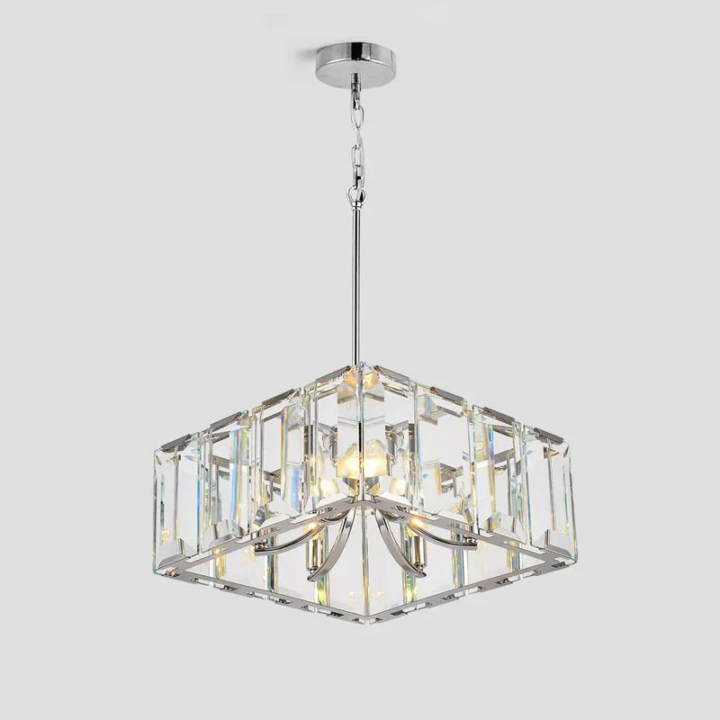 Harson Crystal Square Chandelier 24" - Image 3
