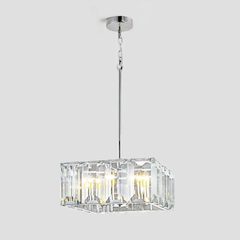 Harson Crystal Square Chandelier 24" - Image 2