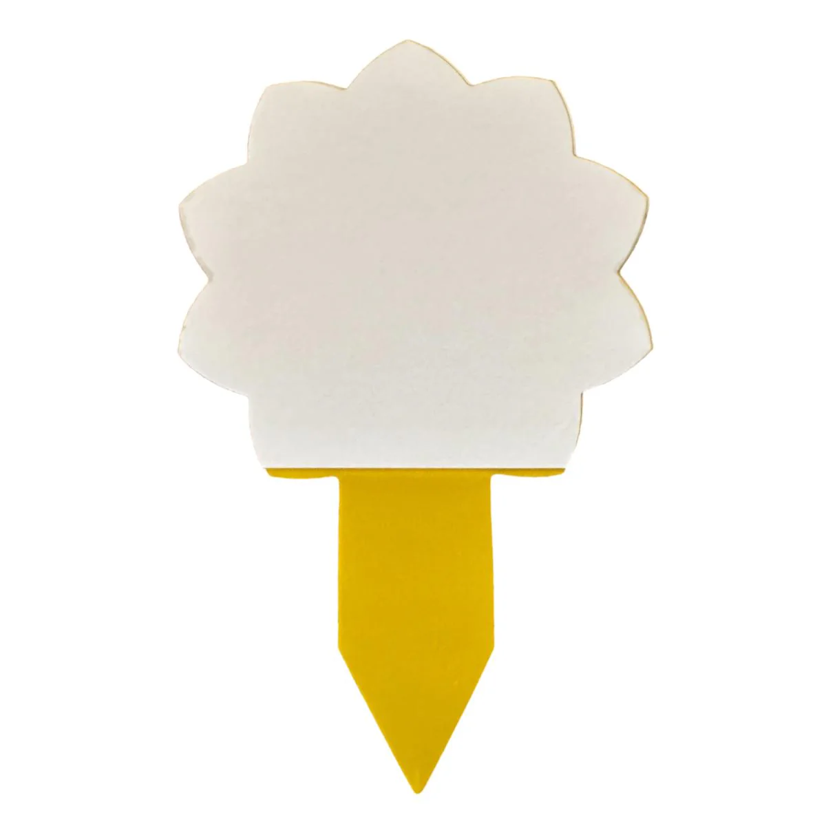 Yellow Sticky Traps (5 Pack – Succulent Design)