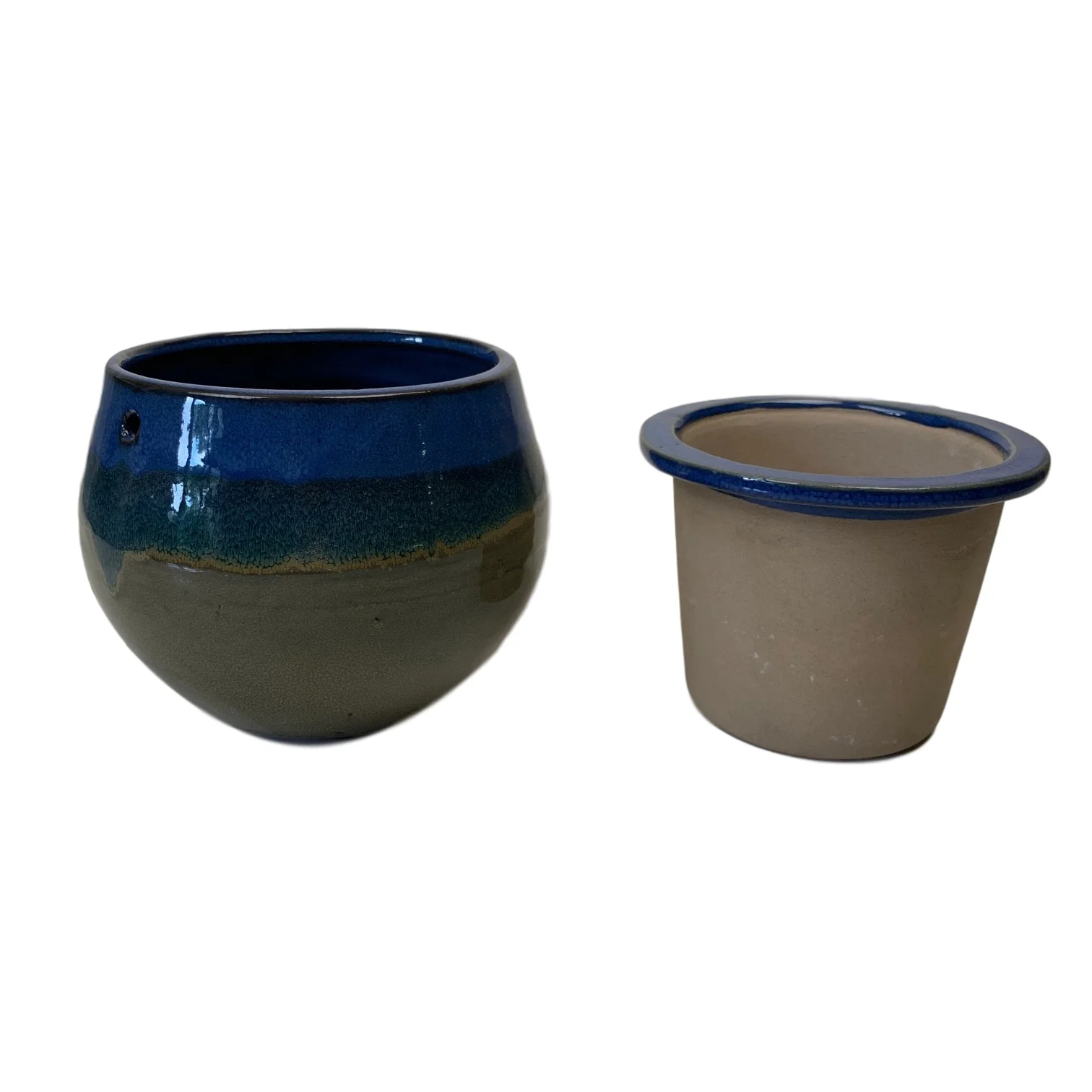 6" Midnight Meadows Teardrop Self Watering Pot - Image 2