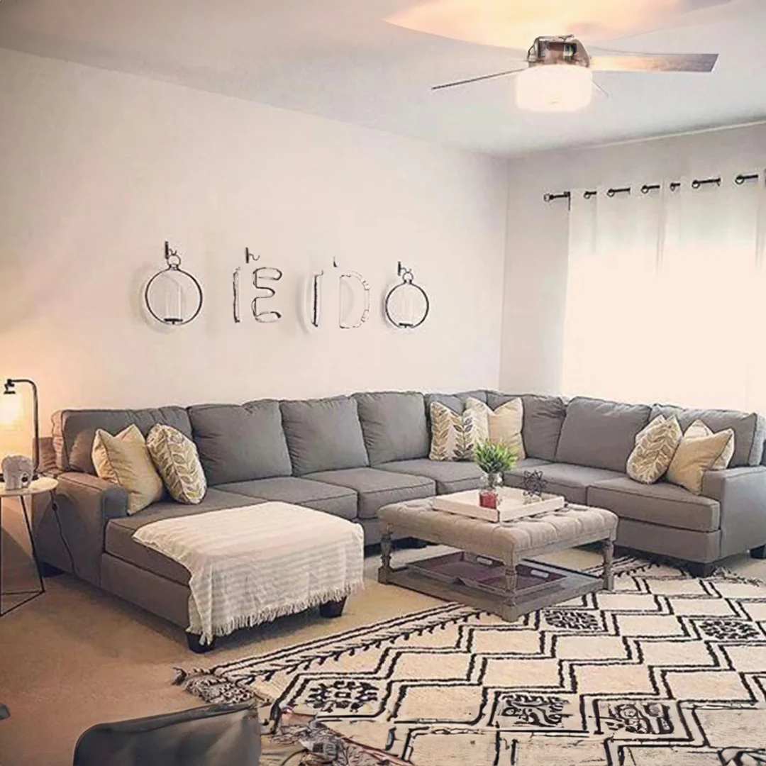 ركنة خشب زان 400×240سم - KET3 - Image 1