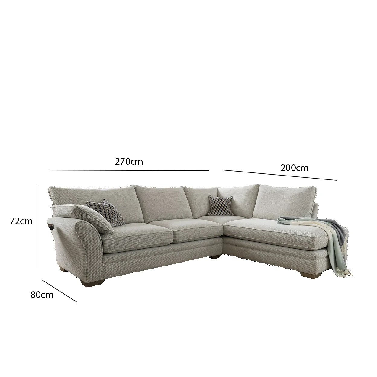 ركنة 200×270سم - ألوان متعددة  - FUD54 - Image 2