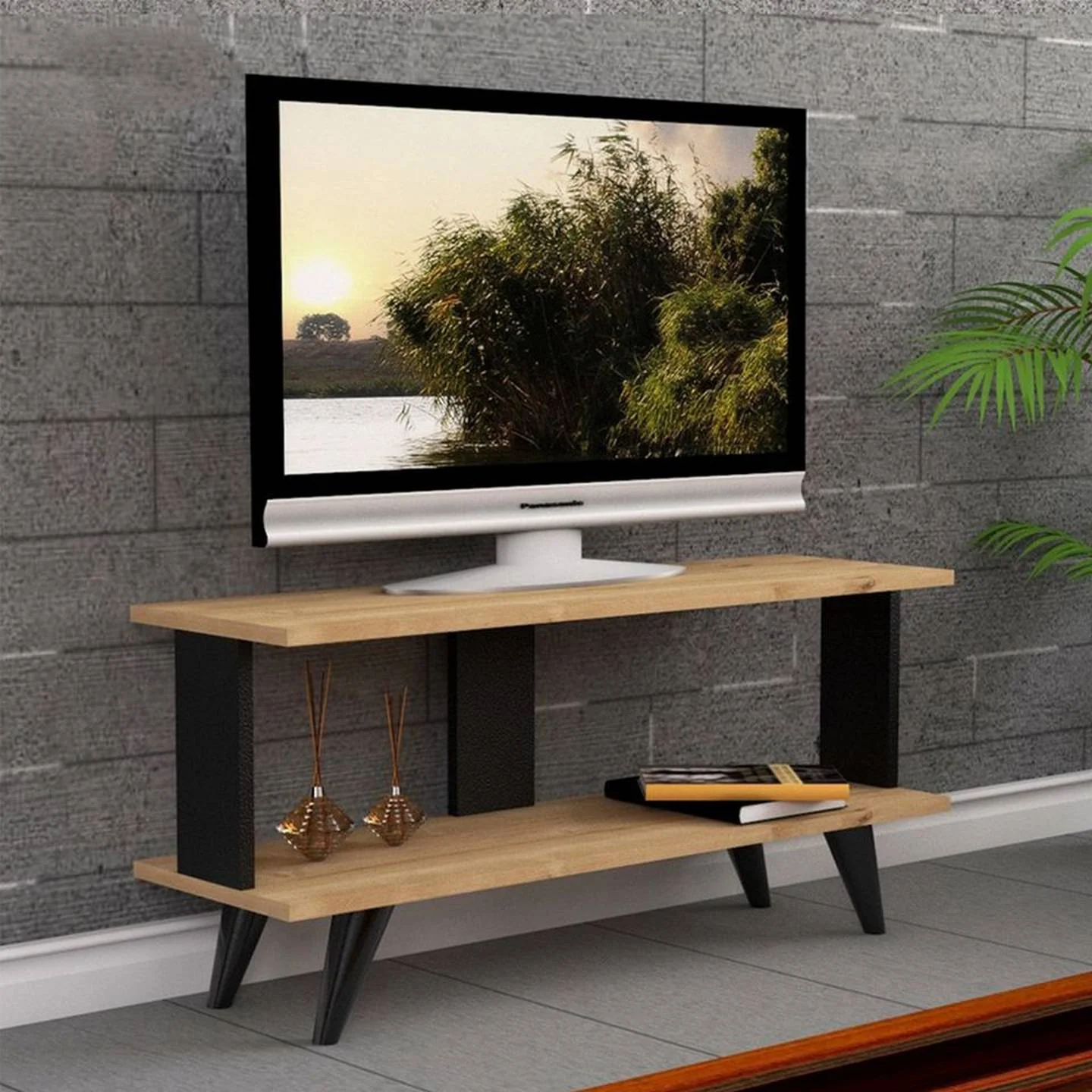 ترابيزة تليفزيون 30×100سم - LOG170 - Image 1