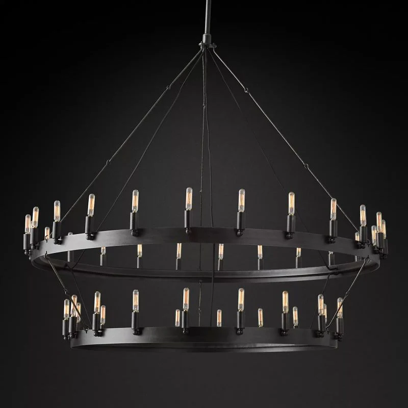 Camilor Vintage Filament 2-tier Chandelier - Image 3