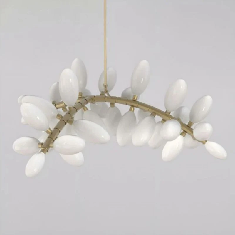 Kevin Art Grape 37-Light Chandelier 56" W - Image 2